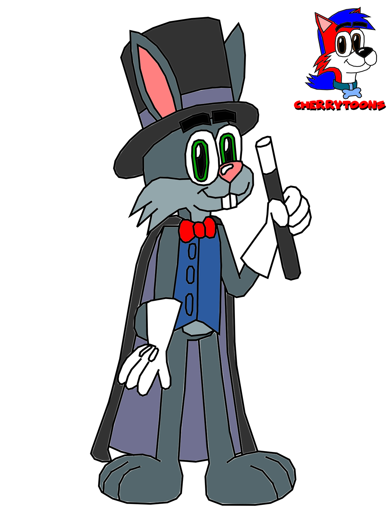 The Magicion Rabbit Zack the Magician Rabbit by CherryToons on DeviantArt