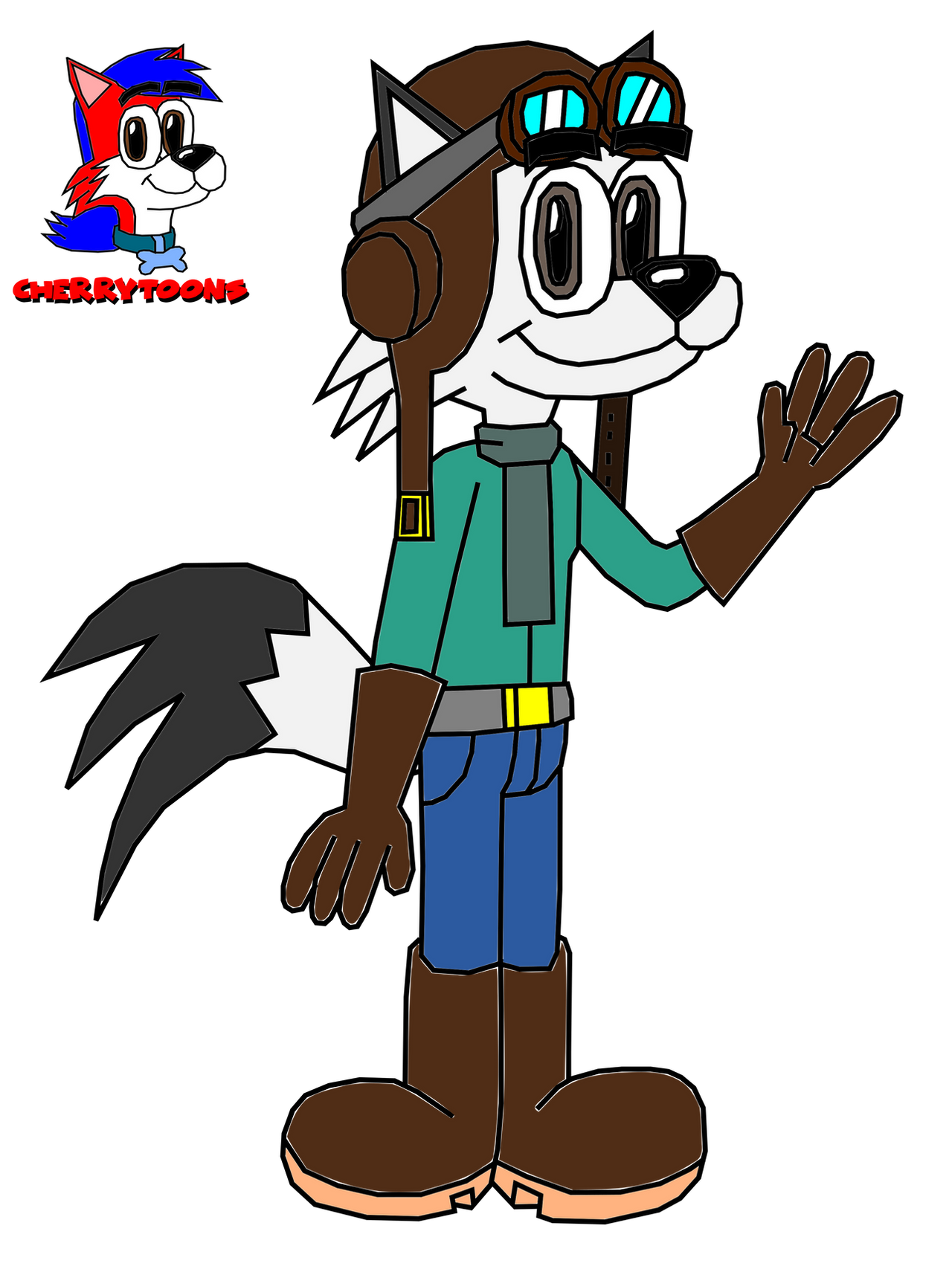 Deviantart Andre Fox Andrew the Pilot Arctic Fox 2026 by CherryToons on DeviantArt
