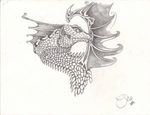 Winged dragon