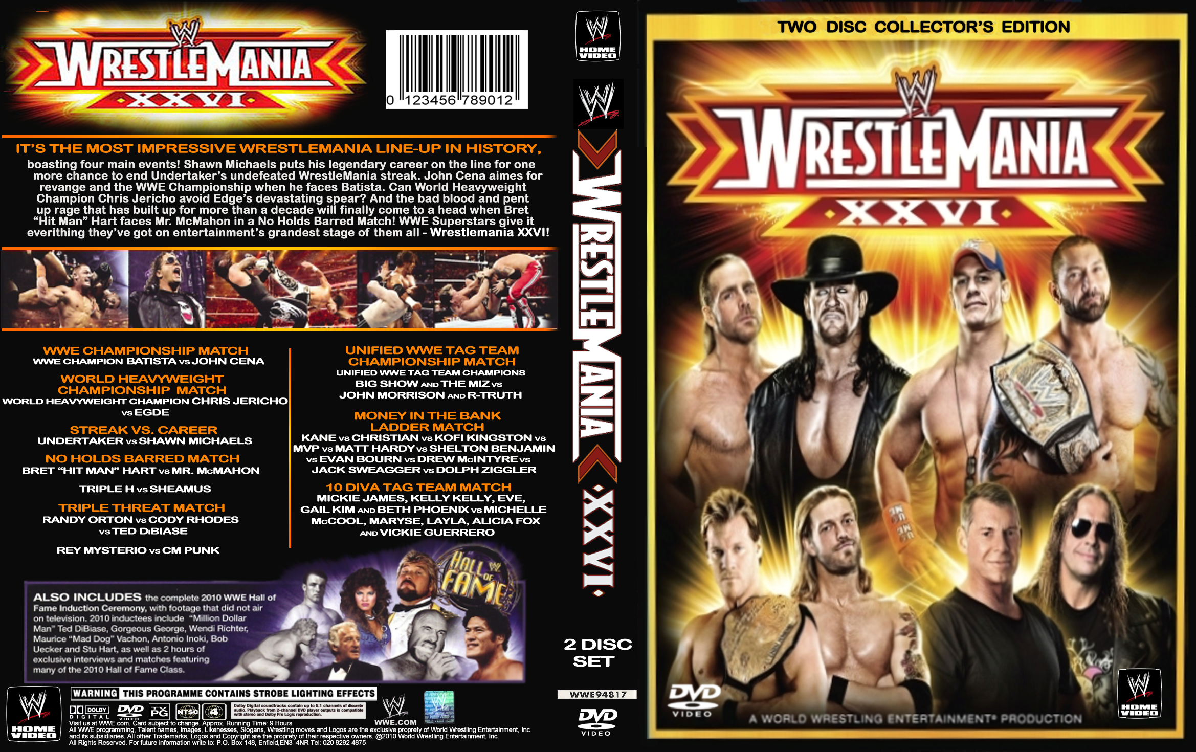 WWE Wrestlemania 25 cover v2