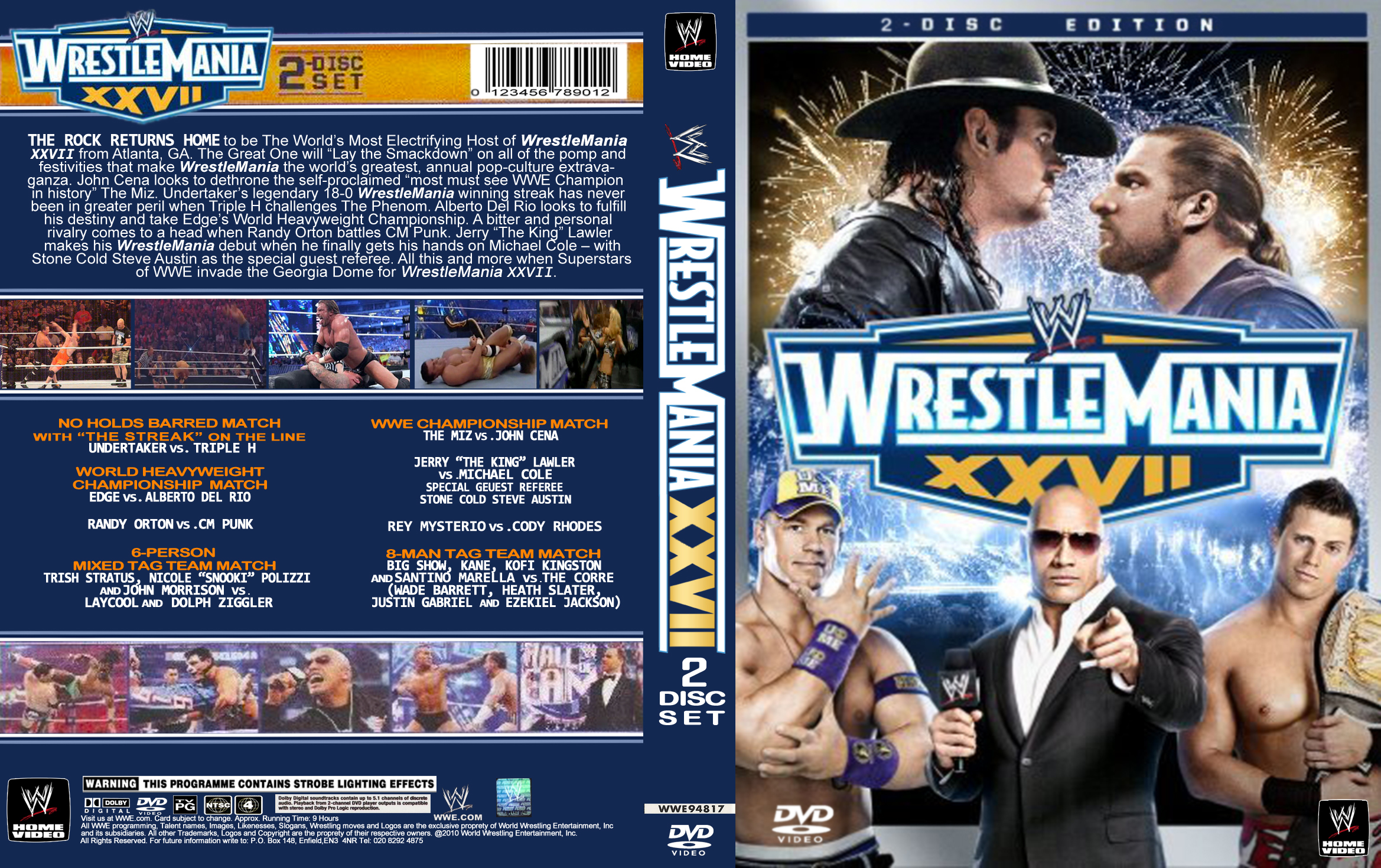 Wrestlemania 27 cover v1