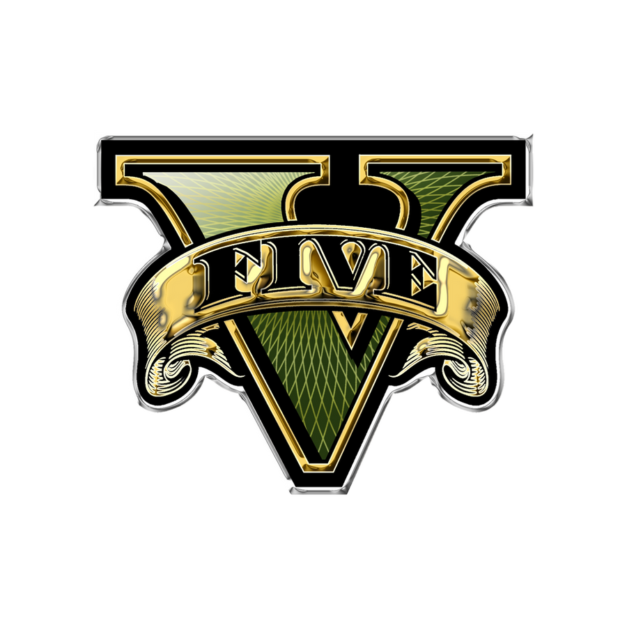 GTA V Gold Logo