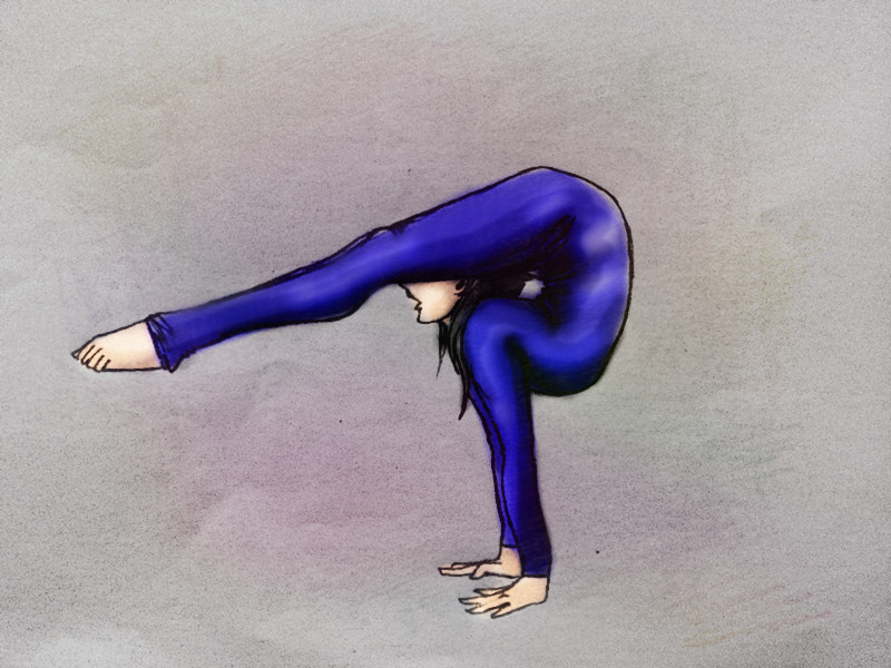Drawing Backbencer backbend by YANGZHAOLONG on DeviantArt