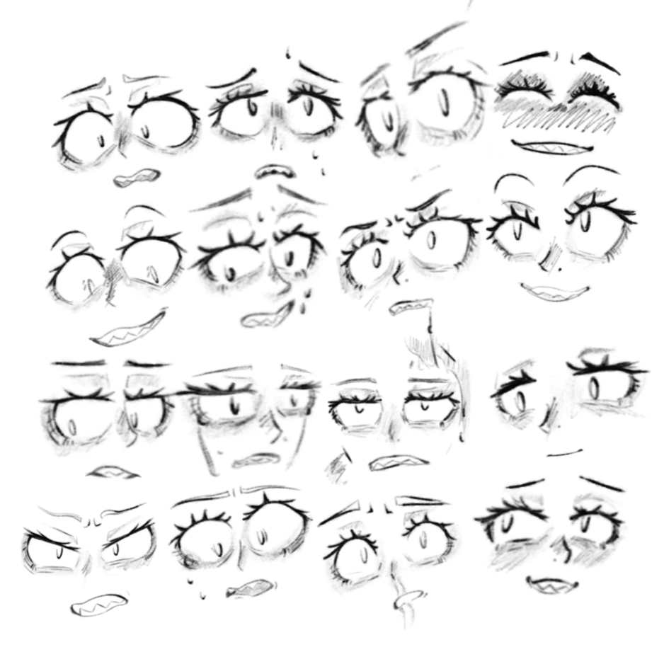 Emote Ref reference emotes by GravityDogger on DeviantArt