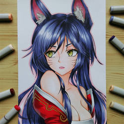 Ahri from League of Legends :3