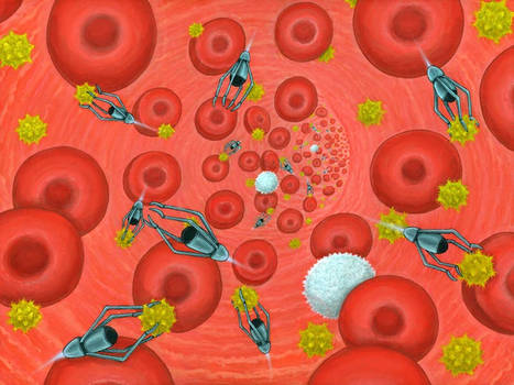 Nanobots in Bloodstream