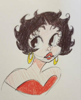 Betty Boop Doodle