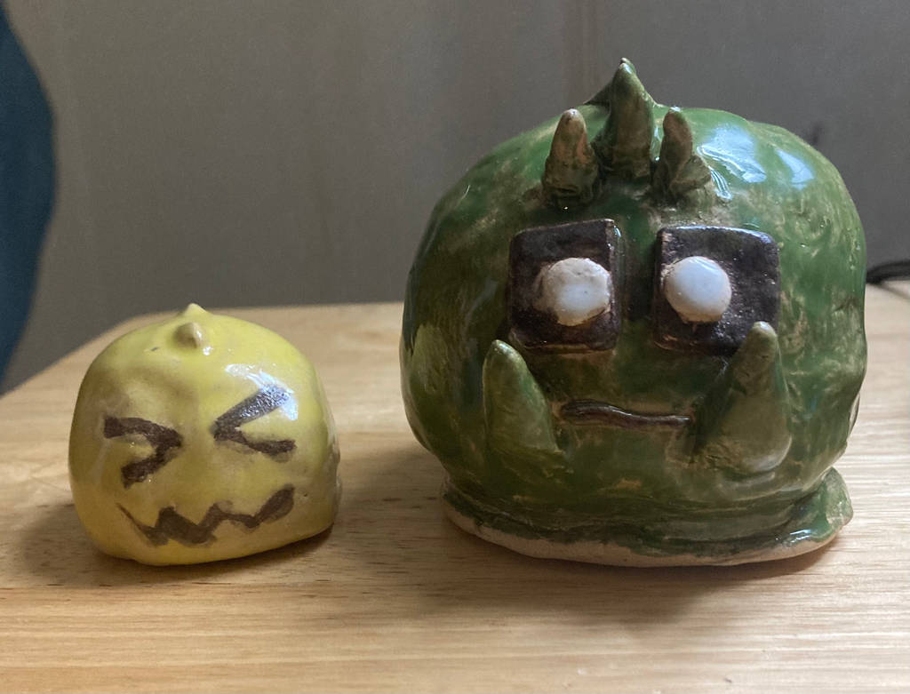 Anonymous Clay Green and yellow (clay art) by thatguysucks69 on DeviantArt