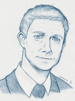 Martin Freeman portrait