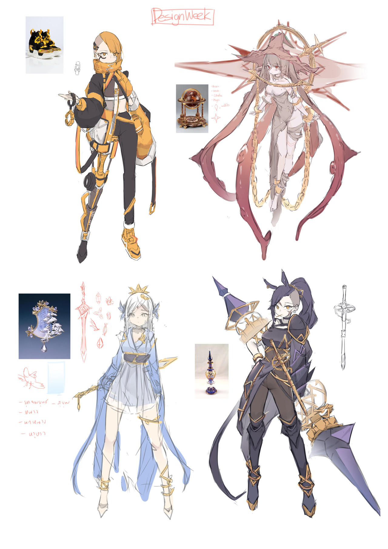 Character Design Study #1 Part1 by solavit401 on DeviantArt