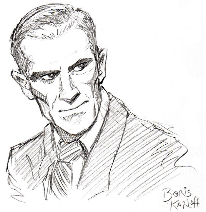 Boris Karloff Sketch