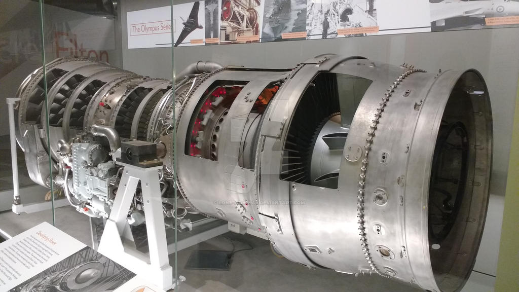 Rolls Royce Olympus Engine by Lone-wolfkay on DeviantArt