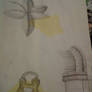 some of my drawings from age 11 to  to age 13