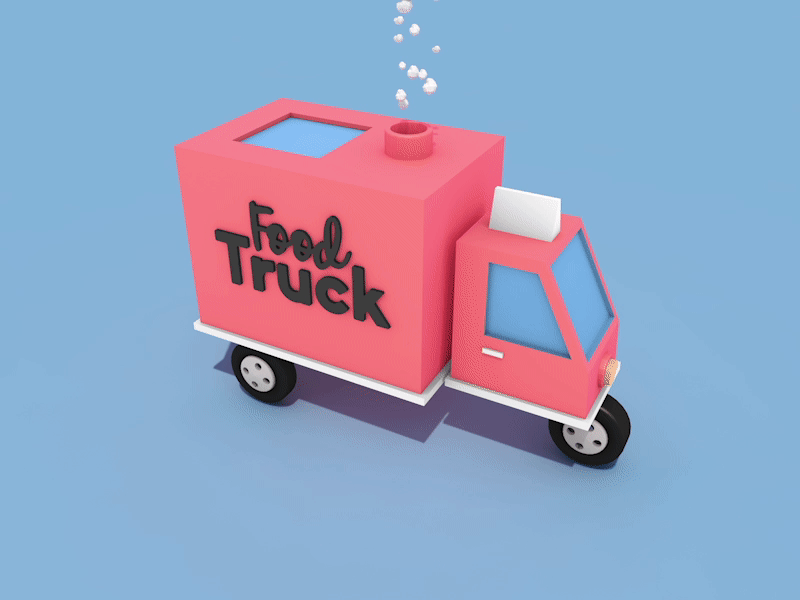 Food Truck - 360 by nanideviantart on DeviantArt