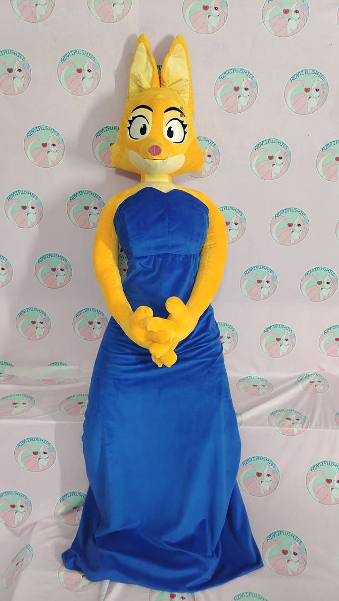Diane Foxington by RimiPlushies on DeviantArt