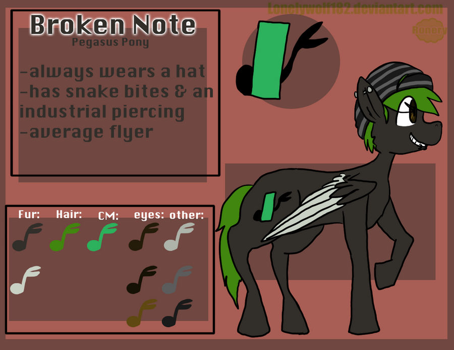 Broken Note Reference by Gli7cH3dW0LF on DeviantArt