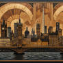London in Timber: A Marquetry City Portrait