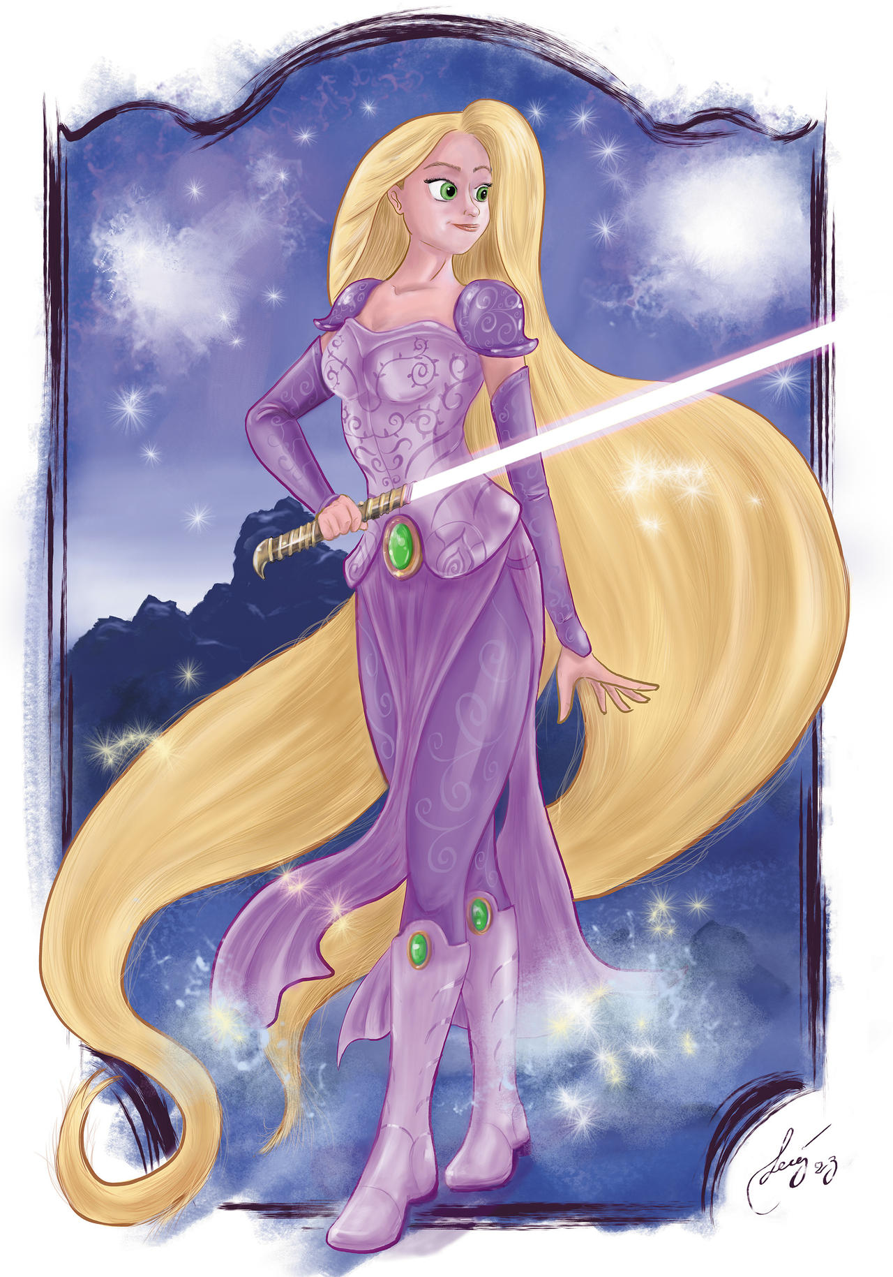 Rupunzel final by lececamara on DeviantArt