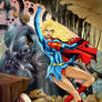 Powerfull Supergirl 10