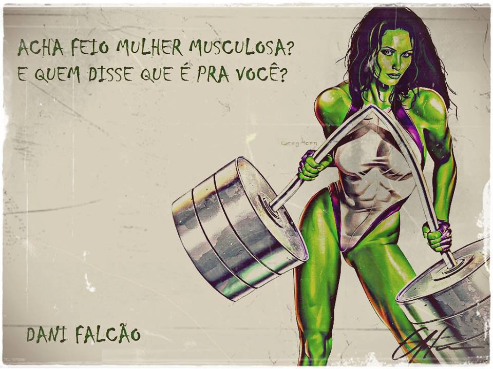 She Hulk Sensacional for muscle women