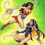 Superwoman and Wonder Woman