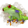 Portrait Commision - Green Tree Frog
