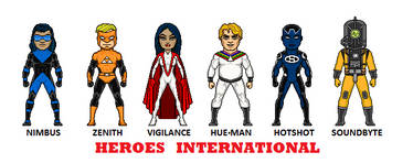 Heroes International, by Freestyle Komiks