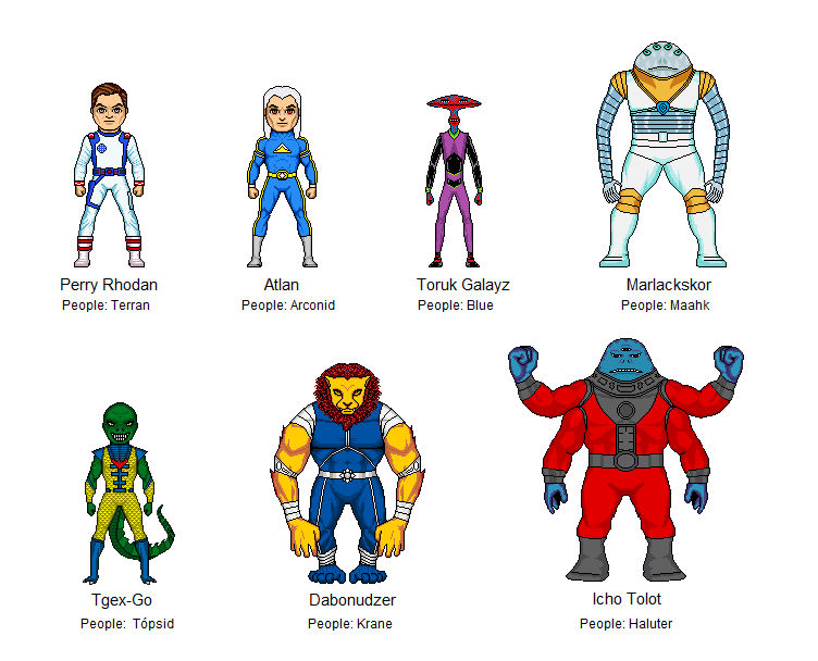 Perry Rhodan, by K. H. Scheer by Opico on DeviantArt