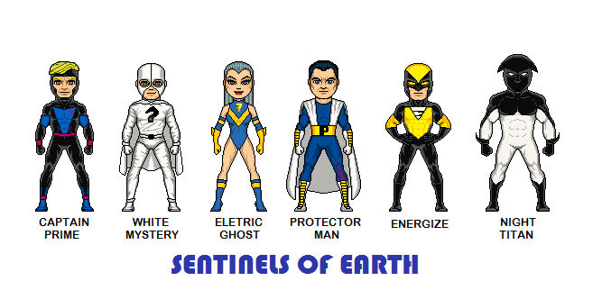 Sentinels of Earth, by Luke Creates