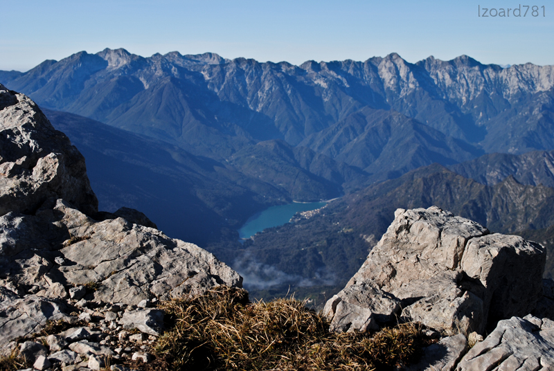 view from Monte Raut