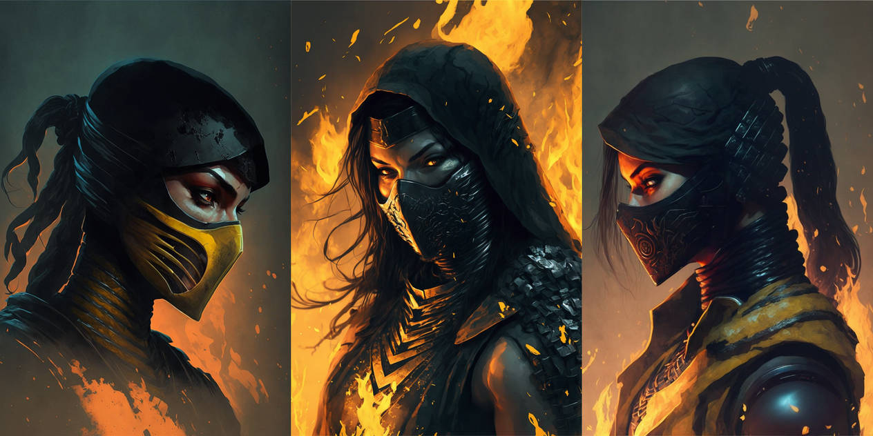 Mortal Kombat Female Character Concept Art 3 by starscreamaut on DeviantArt