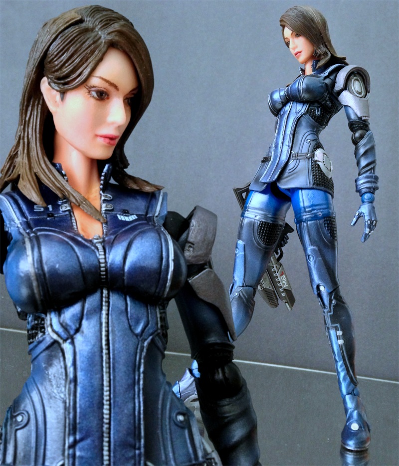 Play Arts Kai - Mass Effect - Ashley Williams