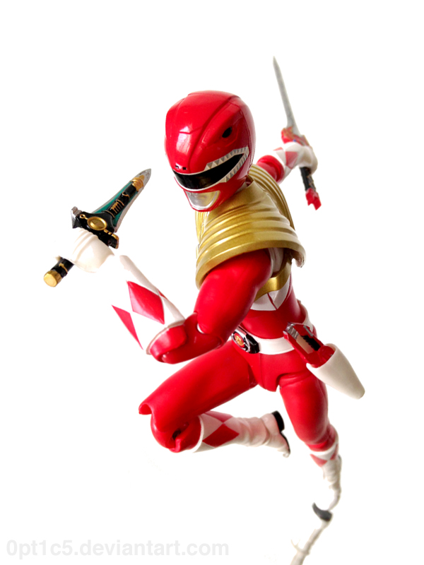 Armored Red Ranger 3 by 0PT1C5 on DeviantArt