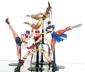 Play Arts kai - Street Fighter Females