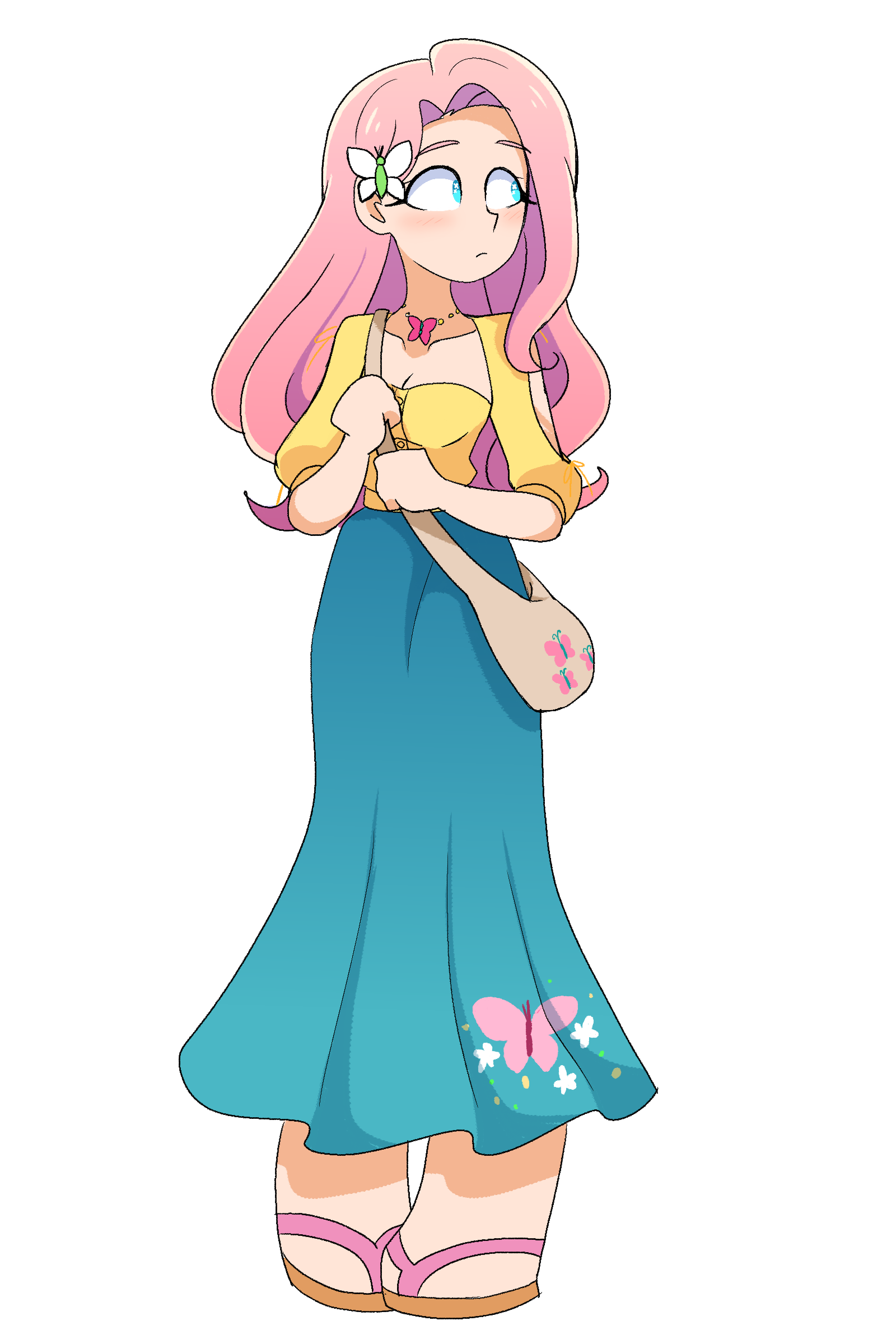 Flutterfly Human Human Fluttershy by annaZeee on DeviantArt