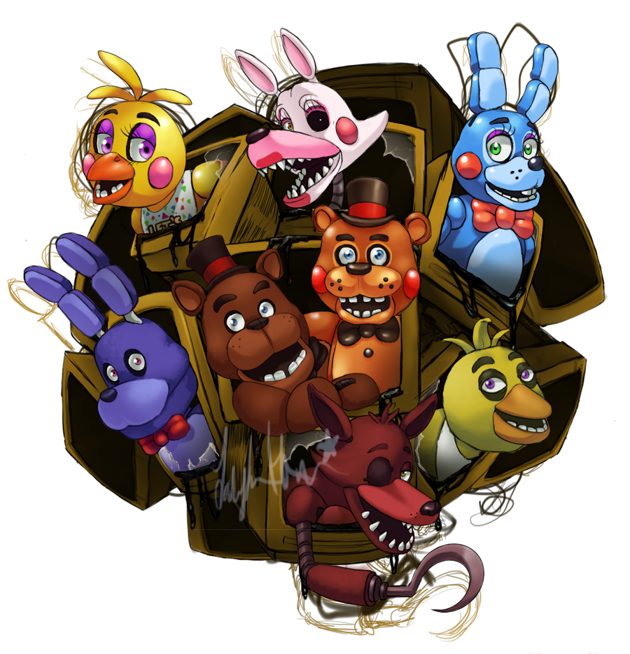 Five Nights at Freddy's 2 by ScittyKitty on DeviantArt
