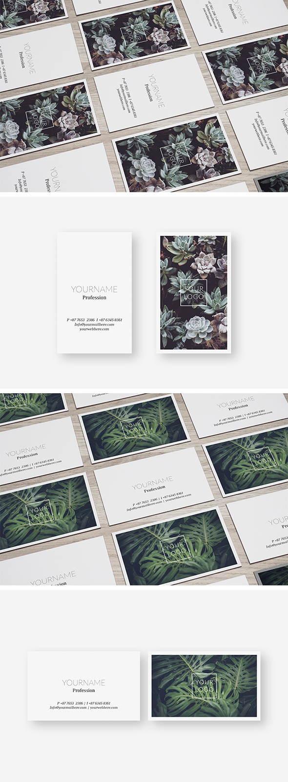 Nature Business Card Template