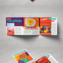 Colorful Square Brochure Template