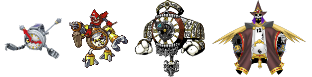 Clockmon Line by FelipeTop on DeviantArt