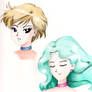 Haruka and Michiru