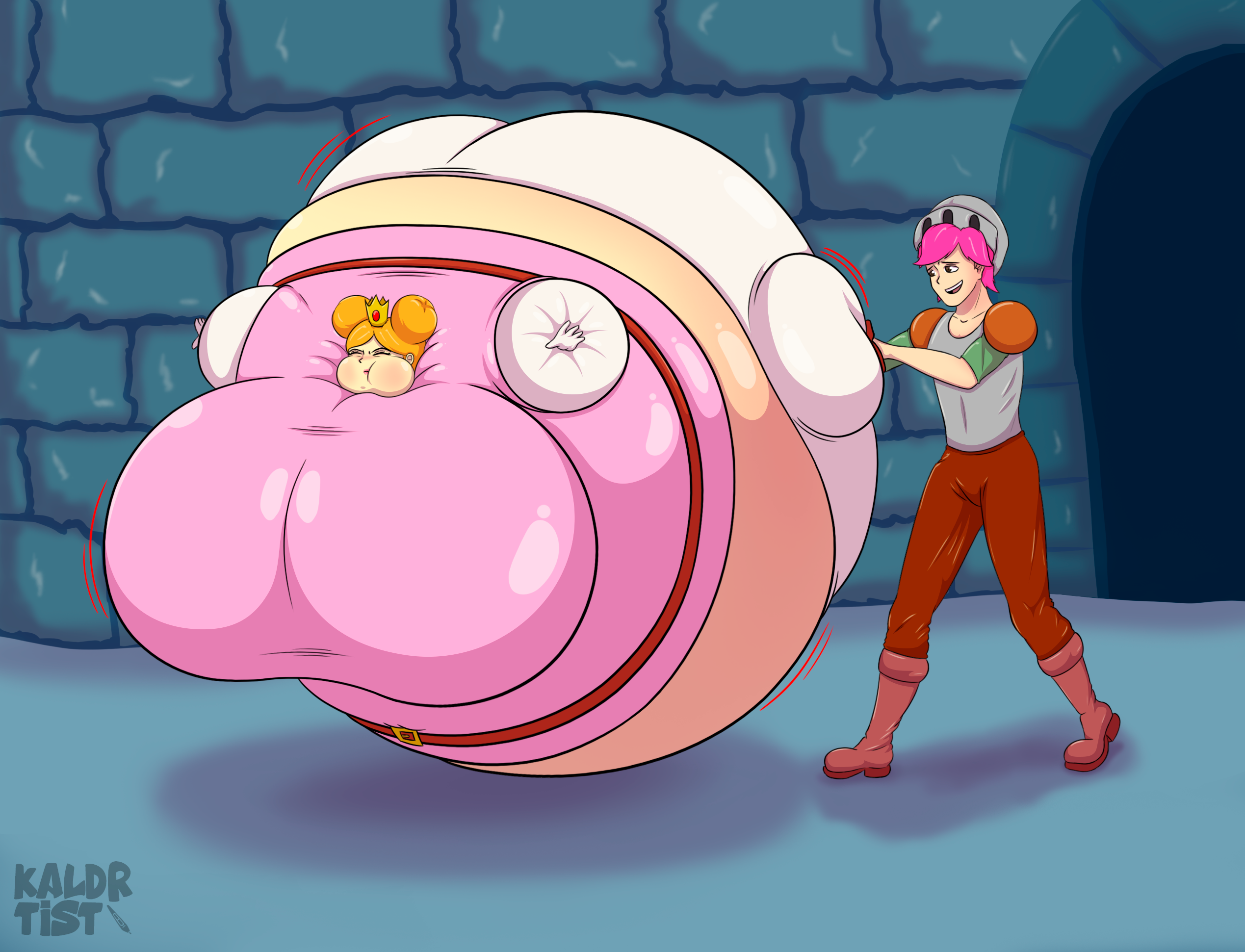 Rounded Princess Round Princess by Kaldrtist on DeviantArt