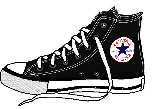 Black converse shoe by Conversefan10 on DeviantArt