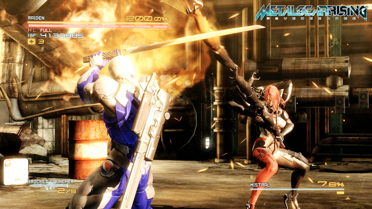 Metal Gear Rising Revengeance - Mistral by Fei-deFenrir on DeviantArt