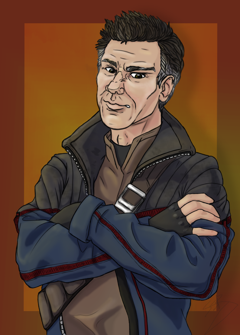 One Handsome Mercenary Commission by gloryblaz on DeviantArt