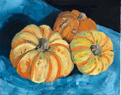 Still Life of Pumpkins 