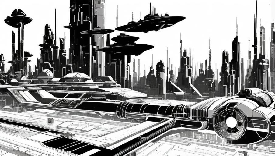 Sci Fi Screenprint 6 By Bitstream On DeviantArt