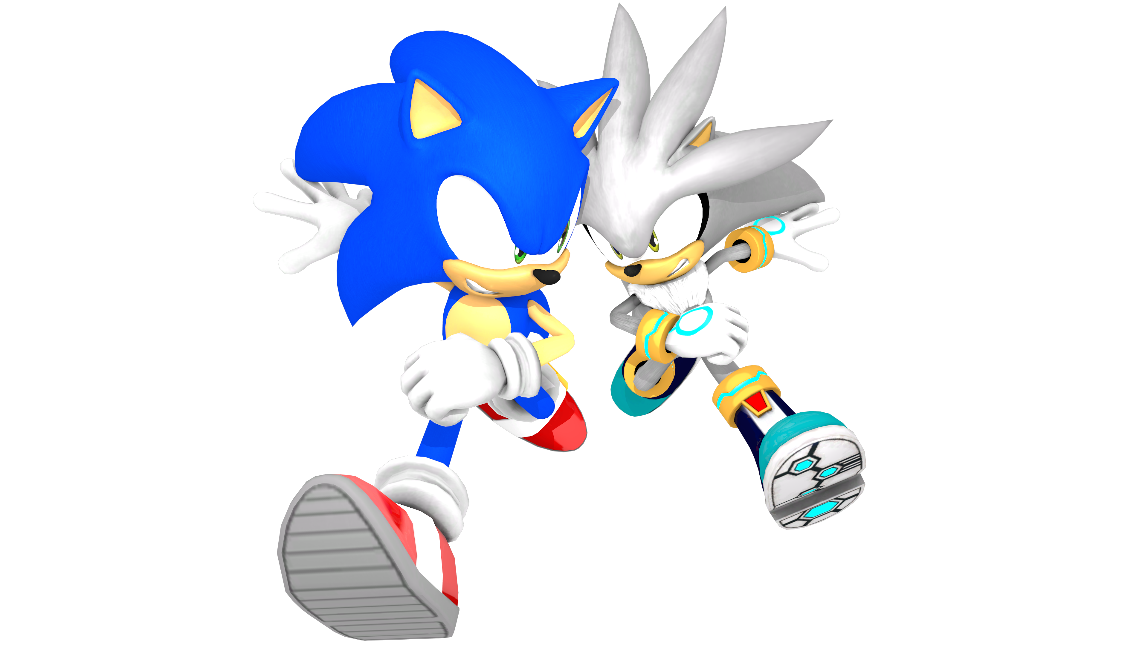 Sonic vs Shadow - Sonic X render by Jogita6 on DeviantArt