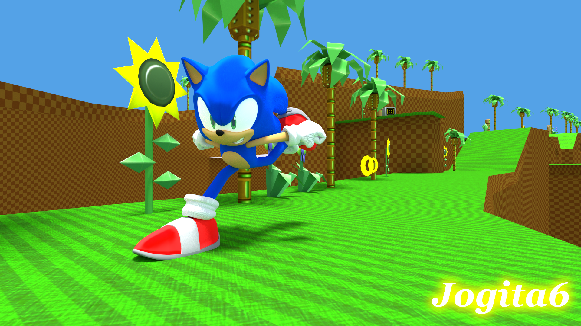 ALL Green Hill Zone from Sonic Games 