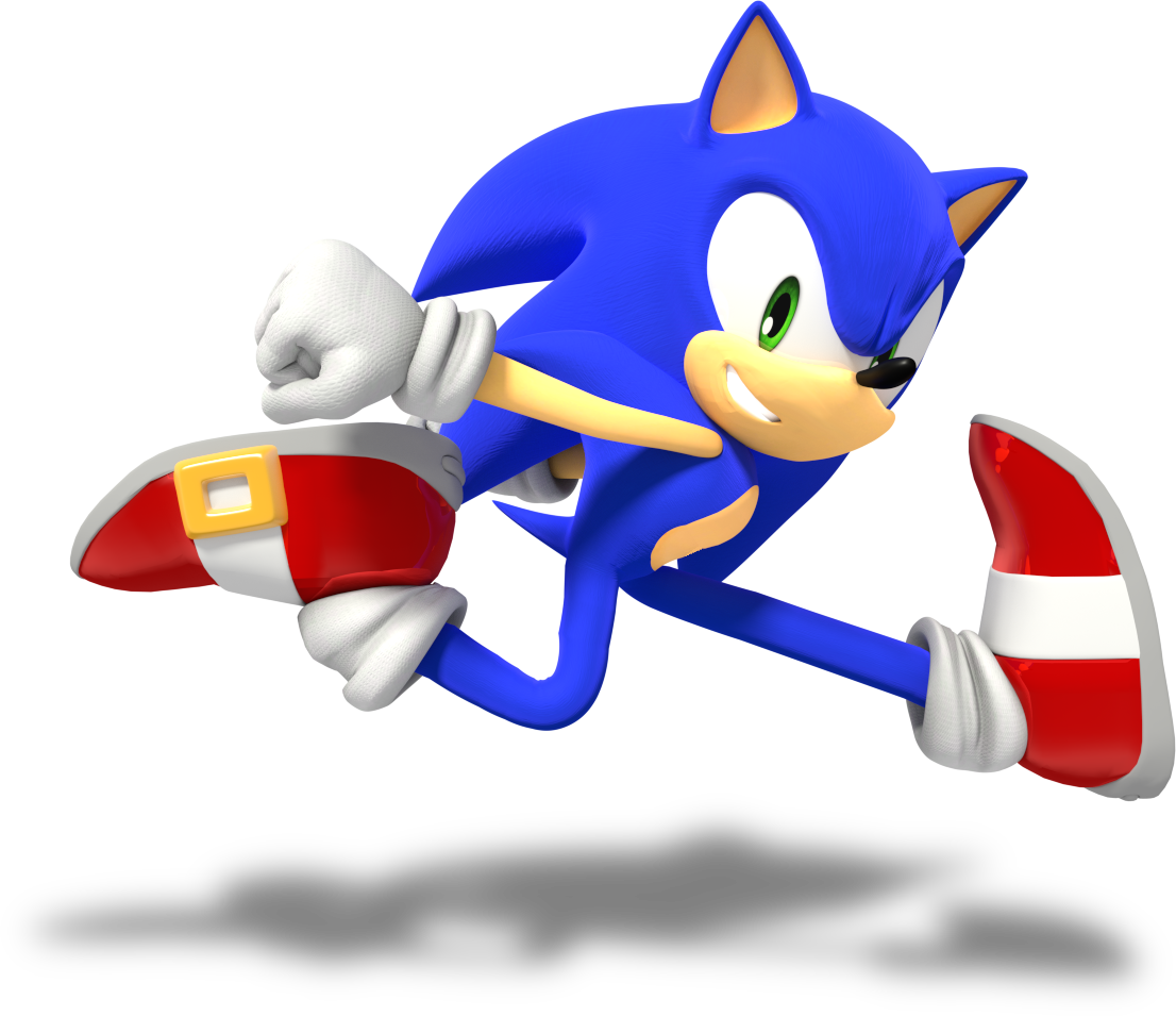 Sonic the Hedgehog 2 Sonic Run Model PNG by SpongeBobfan2010 on DeviantArt