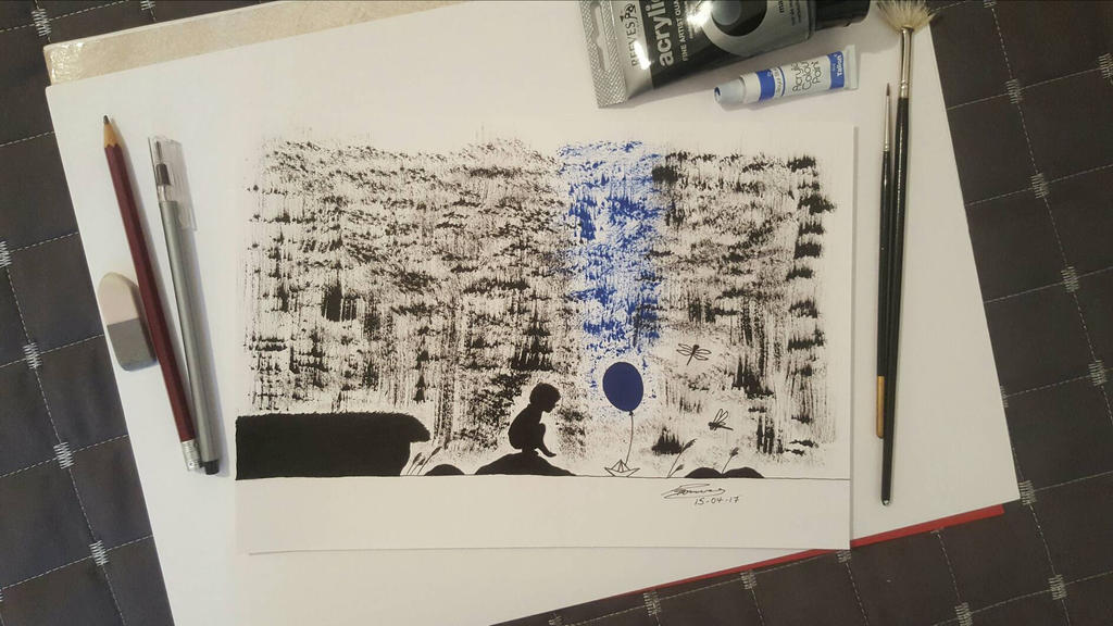 the paper boat by TheCartoonBalloon on DeviantArt